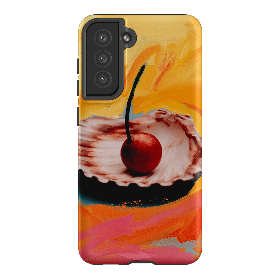 Cherry Bomb Printed Phone Cases Samsung Galaxy S21 FE / Armoured by Nicole Nelius - The Dairy