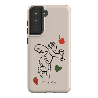 Cherub Printed Phone Cases Samsung Galaxy S21 FE / Armoured by Phthalo Ruth - The Dairy