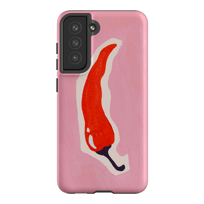 Chilli Printed Phone Cases Samsung Galaxy S21 FE / Armoured by Studio Bon - The Dairy