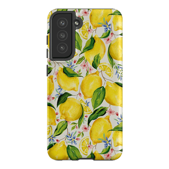 Citrus Lemon Printed Phone Cases Samsung Galaxy S21 FE / Armoured by Ellie Mae - The Dairy