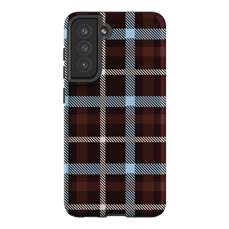 Coco Plaid Printed Phone Cases Samsung Galaxy S21 FE / Armoured by The Dairy - The Dairy