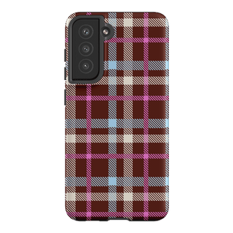 Confetti Plaid Printed Phone Cases Samsung Galaxy S21 FE / Armoured by The Dairy - The Dairy
