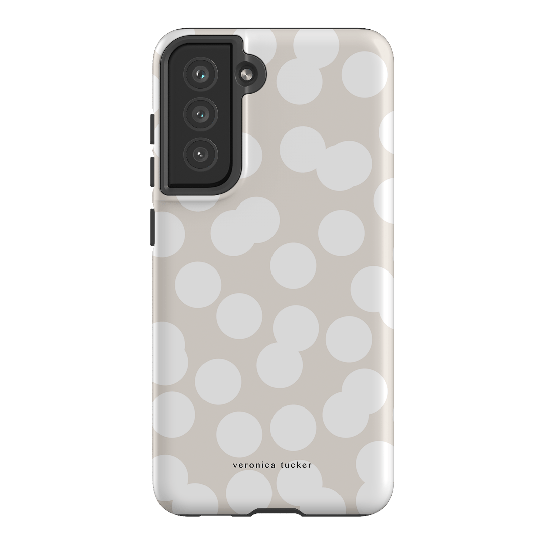 Confetti White Printed Phone Cases Samsung Galaxy S21 FE / Armoured by Veronica Tucker - The Dairy