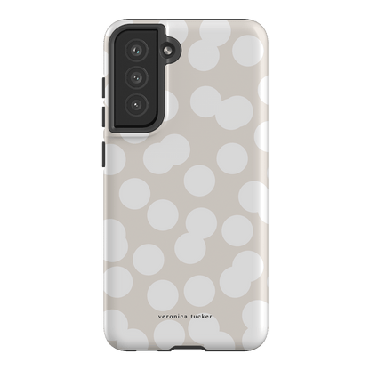 Confetti White Printed Phone Cases Samsung Galaxy S21 FE / Armoured by Veronica Tucker - The Dairy
