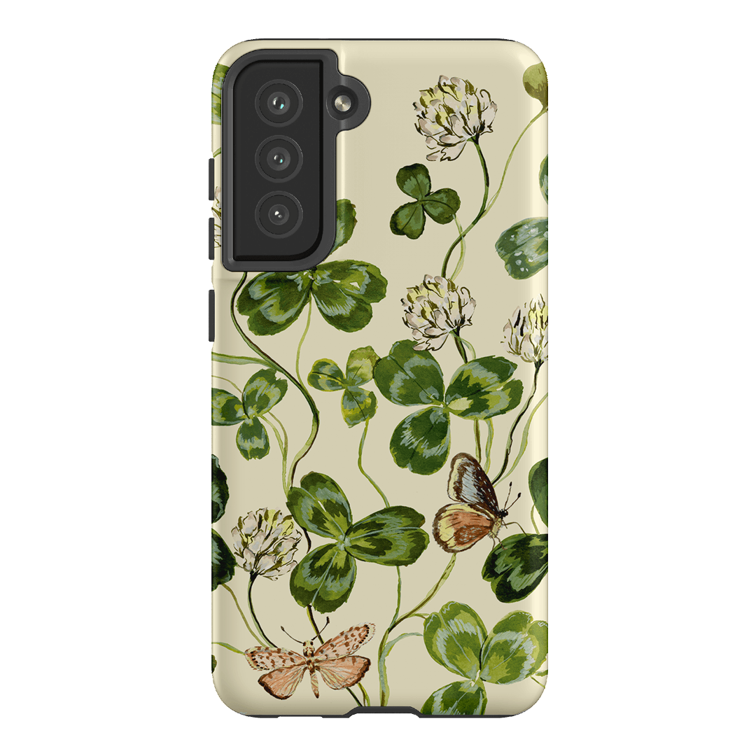 Clover & Butterflies Printed Phone Cases Samsung Galaxy S21 FE / Armoured by Ellie Mae - The Dairy
