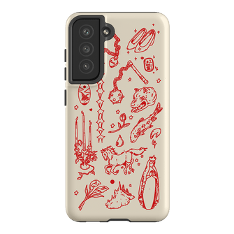 Dreamcore Cream Printed Phone Cases Samsung Galaxy S21 FE / Armoured by Easty Beasty - The Dairy