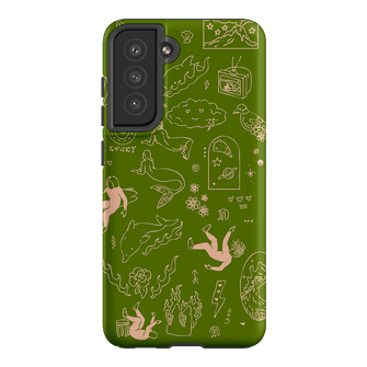 Easty Flash Green Printed Phone Cases Samsung Galaxy S21 FE / Armoured by Easty Beasty - The Dairy