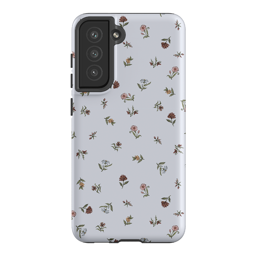 Eggshell Ditsy Printed Phone Cases Samsung Galaxy S21 FE / Armoured by Veronica Tucker - The Dairy
