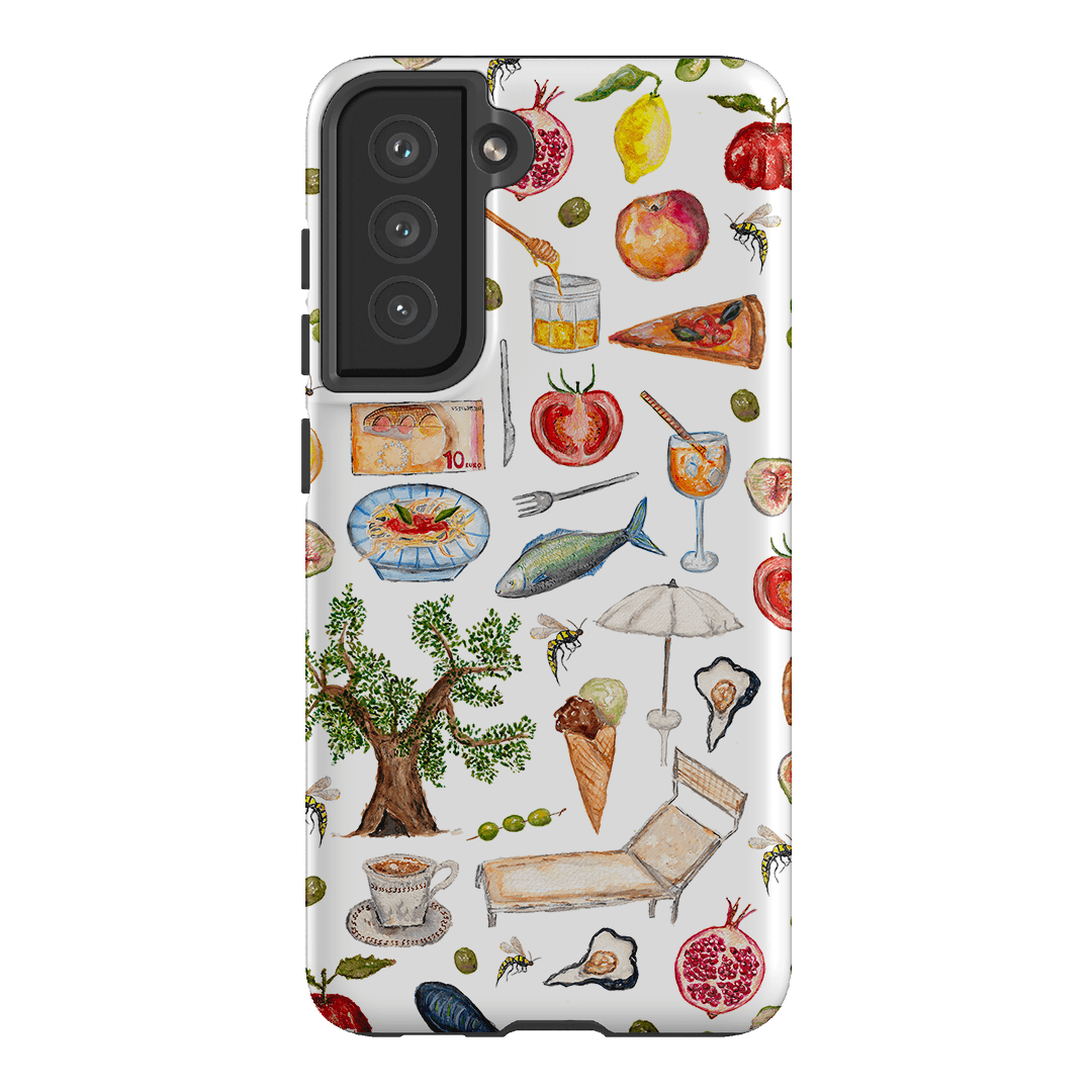 Euro Picnic Printed Phone Cases Samsung Galaxy S21 FE / Armoured by BG. Studio - The Dairy