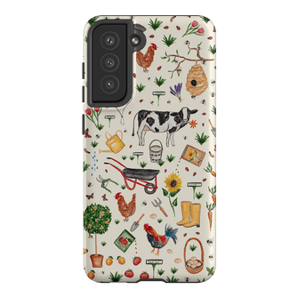 Farm Stay Printed Phone Cases Samsung Galaxy S21 FE / Armoured by BG. Studio - The Dairy