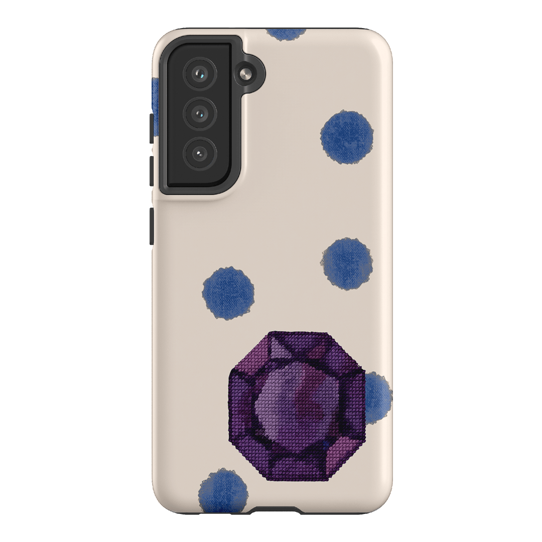 February Amethyst Printed Phone Cases Samsung Galaxy S21 FE / Armoured by Joiana - The Dairy