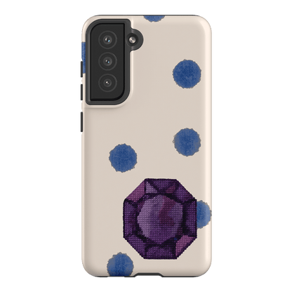 February Amethyst Printed Phone Cases Samsung Galaxy S21 FE / Armoured by Joiana - The Dairy