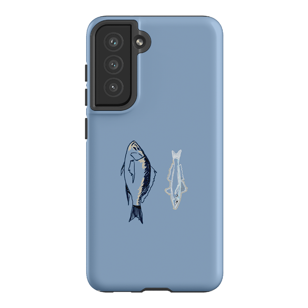 Fisherman Printed Phone Cases Samsung Galaxy S21 FE / Armoured by Nardurna - The Dairy