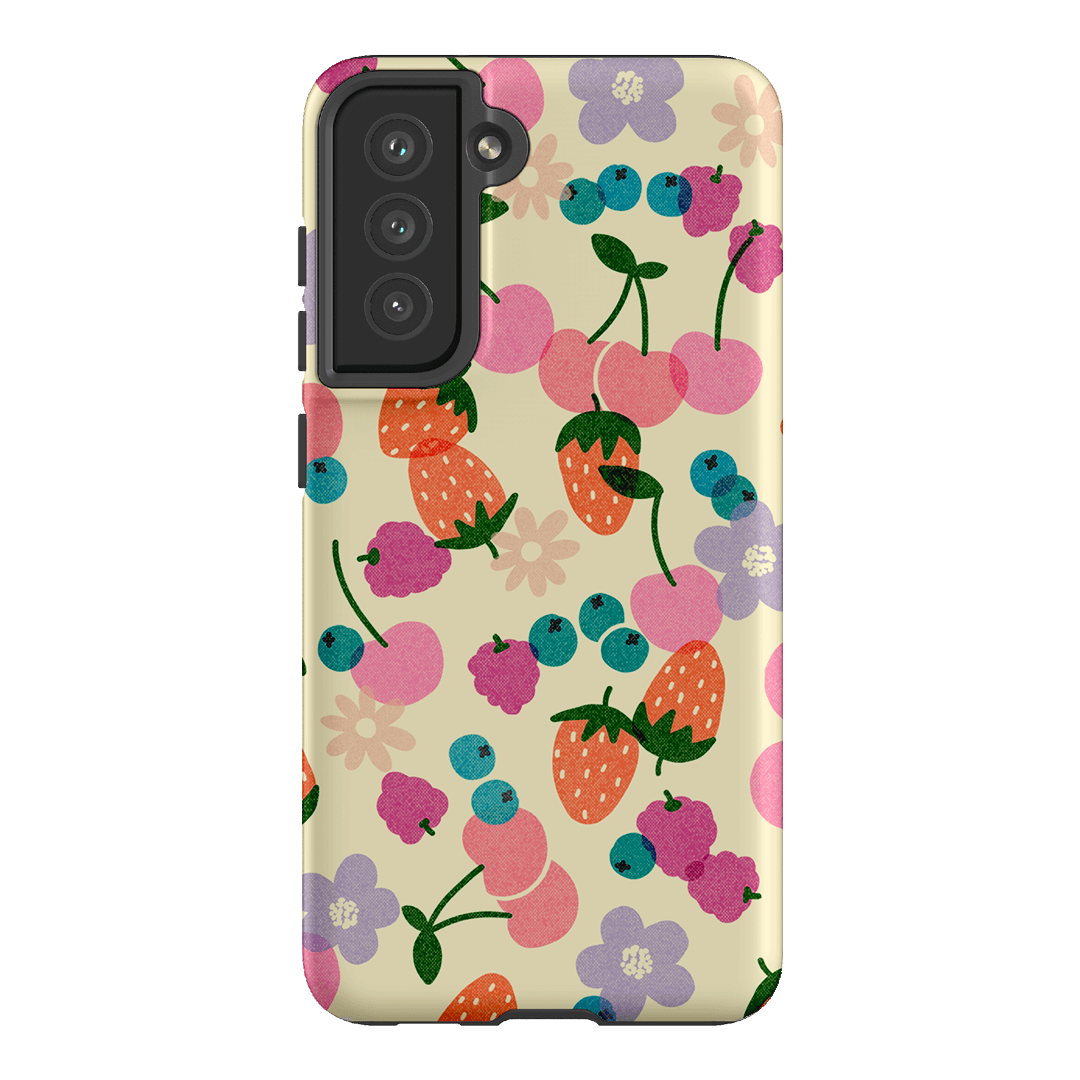 Fruitbowl Printed Phone Cases Samsung Galaxy S21 FE / Armoured by Amy Gibbs - The Dairy