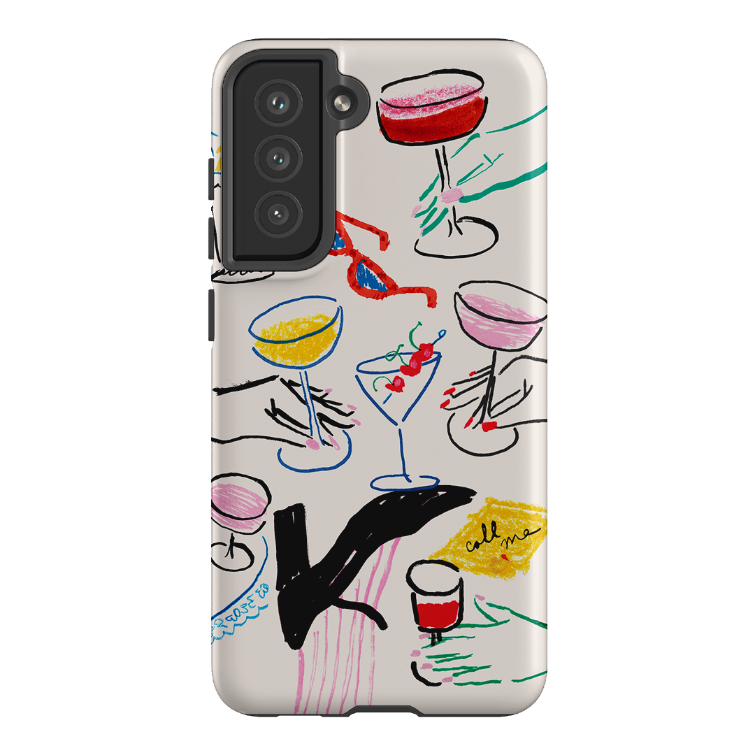 Girls Night Out Printed Phone Cases Samsung Galaxy S21 FE / Armoured by Phthalo Ruth - The Dairy