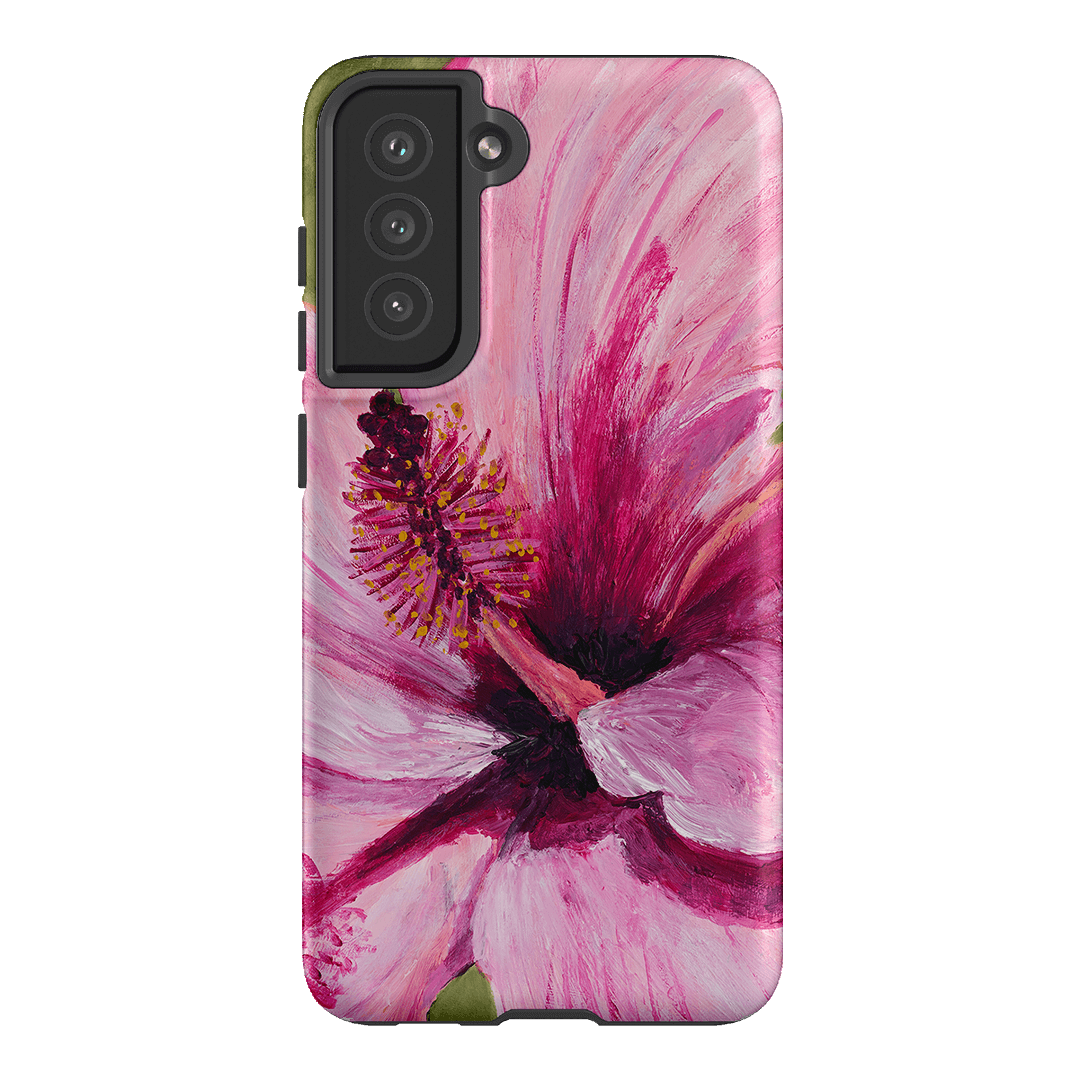 Hibiscus Dream Printed Phone Cases Samsung Galaxy S21 FE / Armoured by Amy Gibbs - The Dairy