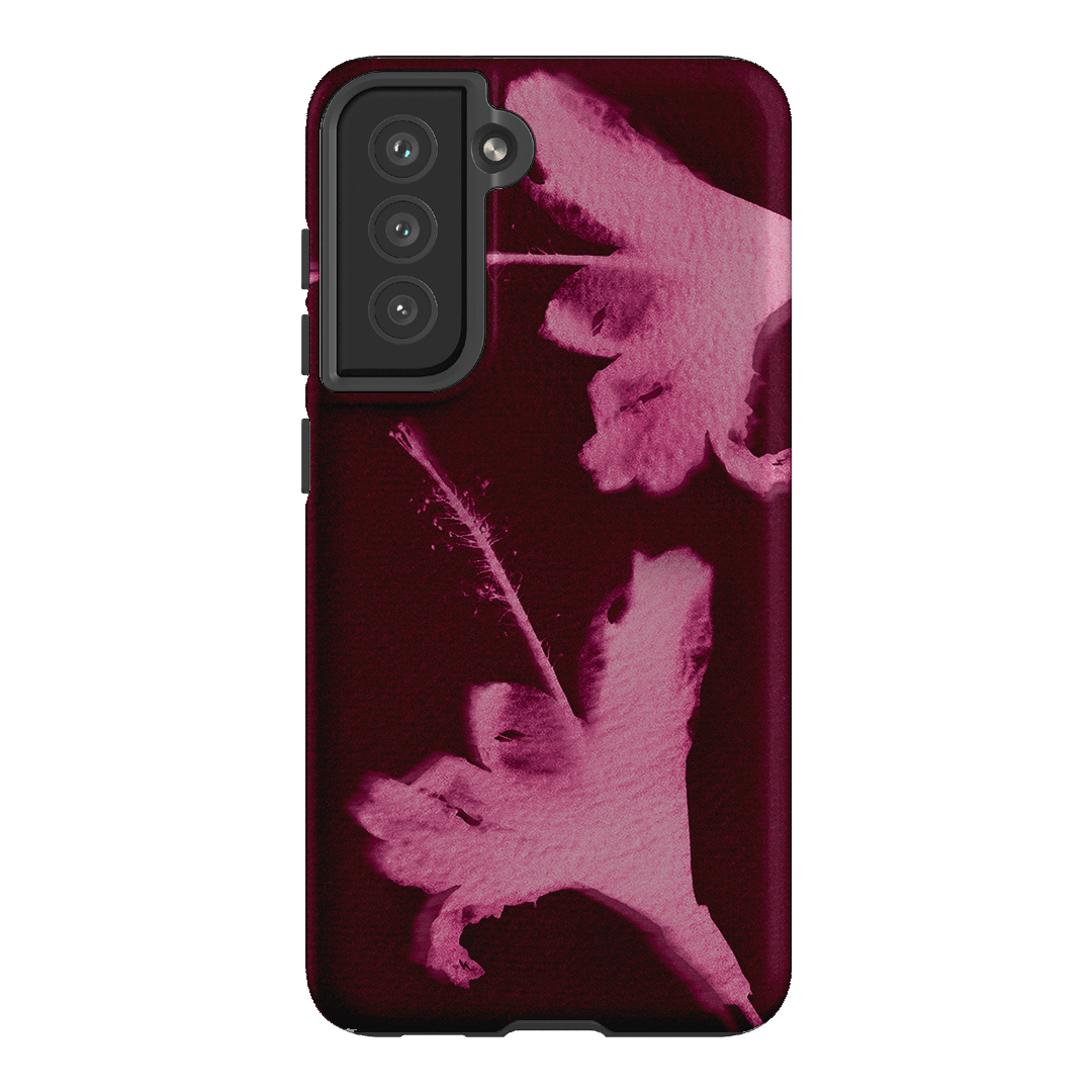 Hibiscus Glow Printed Phone Cases Samsung Galaxy S21 FE / Armoured by Sally Hungerford - The Dairy