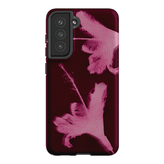 Hibiscus Glow Printed Phone Cases Samsung Galaxy S21 FE / Armoured by Sally Hungerford - The Dairy