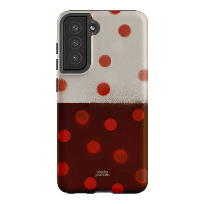 Ladybug Polka Dot Printed Phone Cases Samsung Galaxy S21 FE / Armoured by Jasmine Dowling - The Dairy