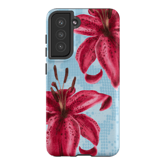 Lillies Printed Phone Cases Samsung Galaxy S21 FE / Armoured by Sally Hungerford - The Dairy