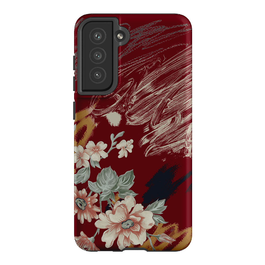 Love Floral Printed Phone Cases Samsung Galaxy S21 FE / Armoured by Desmond & Dempsey - The Dairy