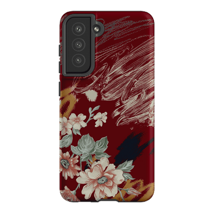 Love Floral Printed Phone Cases Samsung Galaxy S21 FE / Armoured by Desmond & Dempsey - The Dairy