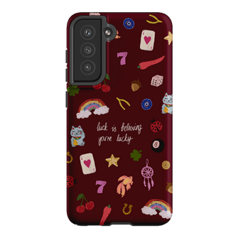 Lucky Printed Phone Cases Samsung Galaxy S21 FE / Armoured by Amy Gibbs - The Dairy
