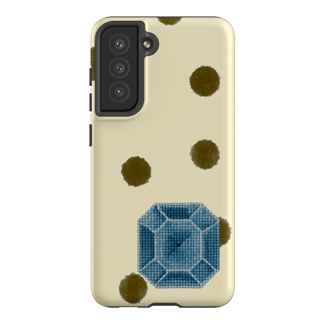 March Aquamarine Printed Phone Cases Samsung Galaxy S21 FE / Armoured by Joiana - The Dairy