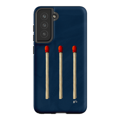 Matchstick Printed Phone Cases Samsung Galaxy S21 FE / Armoured by Margarbs Art - The Dairy
