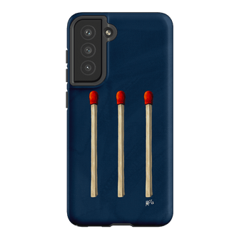 Matchstick Printed Phone Cases Samsung Galaxy S21 FE / Armoured by Margarbs Art - The Dairy