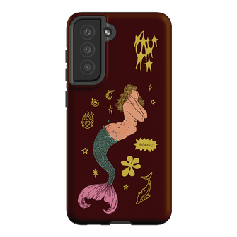 Mimi Chocolate Printed Phone Cases Samsung Galaxy S21 FE / Armoured by Easty Beasty - The Dairy