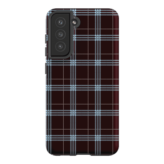 Mocha Plaid Printed Phone Cases Samsung Galaxy S21 FE / Armoured by The Dairy - The Dairy