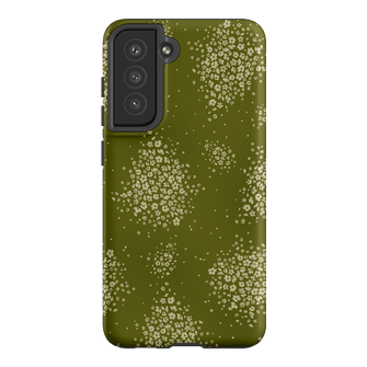 Olive Bloom Printed Phone Cases Samsung Galaxy S21 FE / Armoured by Veronica Tucker - The Dairy