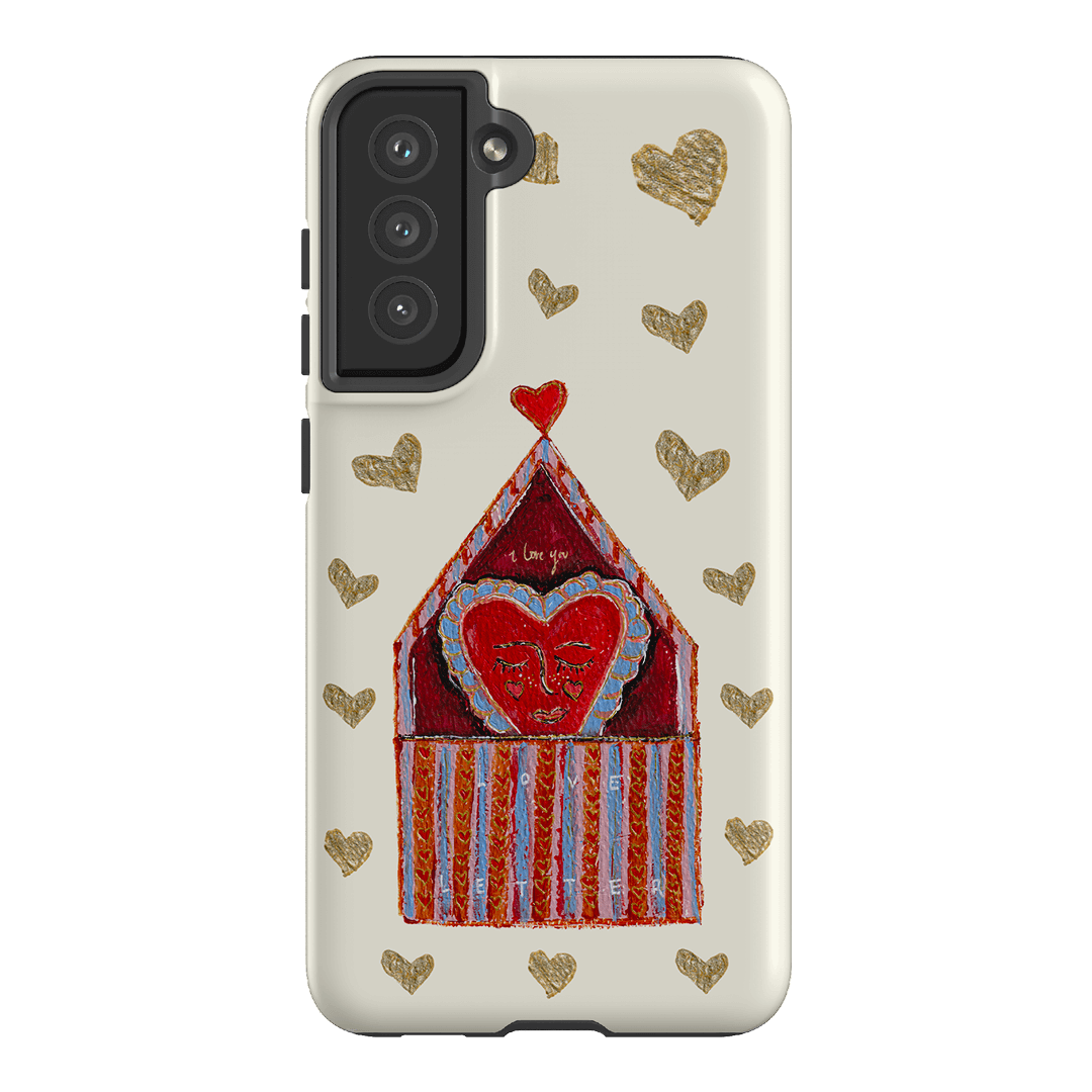Painted Love Printed Phone Cases Samsung Galaxy S21 FE / Armoured by BG. Studio - The Dairy