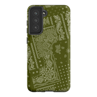 Paisley Fern Printed Phone Cases Samsung Galaxy S21 FE / Armoured by The Dairy - The Dairy