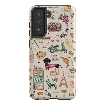 Parisian Daydream Printed Phone Cases Samsung Galaxy S21 FE / Armoured by BG. Studio - The Dairy