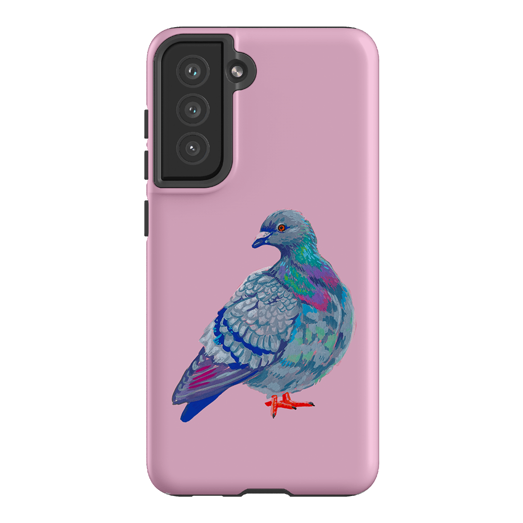Pigeon Printed Phone Cases Samsung Galaxy S21 FE / Armoured by Femke Studio - The Dairy