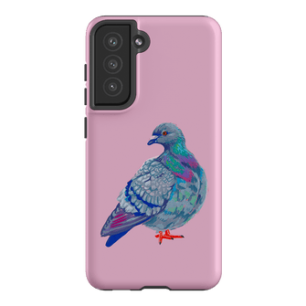 Pigeon Printed Phone Cases Samsung Galaxy S21 FE / Armoured by Femke Studio - The Dairy