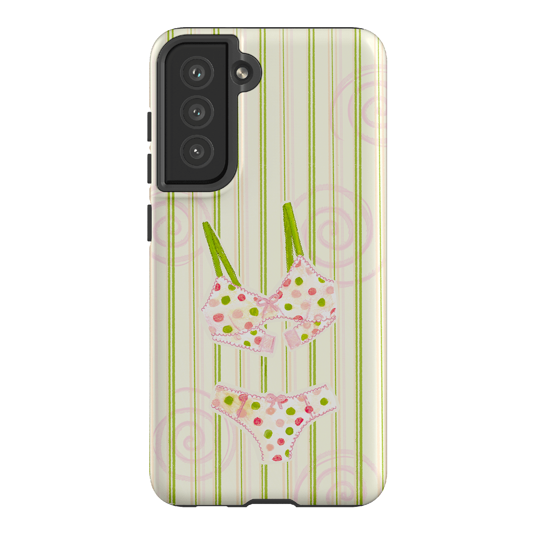 Pistachio Spot Printed Phone Cases Samsung Galaxy S21 FE / Armoured by Kayla Carr - The Dairy