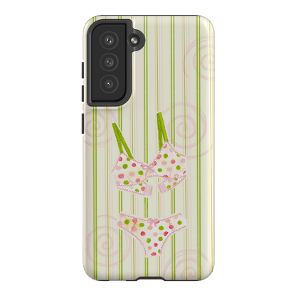 Pistachio Spot Printed Phone Cases Samsung Galaxy S21 FE / Armoured by Kayla Carr - The Dairy