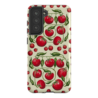 Red Tomatoes Printed Phone Cases Samsung Galaxy S21 FE / Armoured by BG. Studio - The Dairy