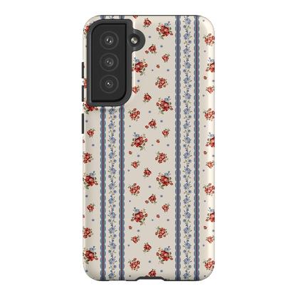 Rose Stripe Printed Phone Cases Samsung Galaxy S21 FE / Armoured by Kasiags Art - The Dairy