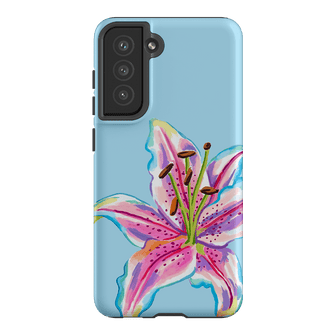 Sky Lily Printed Phone Cases Samsung Galaxy S21 FE / Armoured by Femke Studio - The Dairy