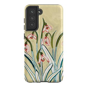 Snowdrop Printed Phone Cases Samsung Galaxy S21 FE / Armoured by Ellie Mae - The Dairy