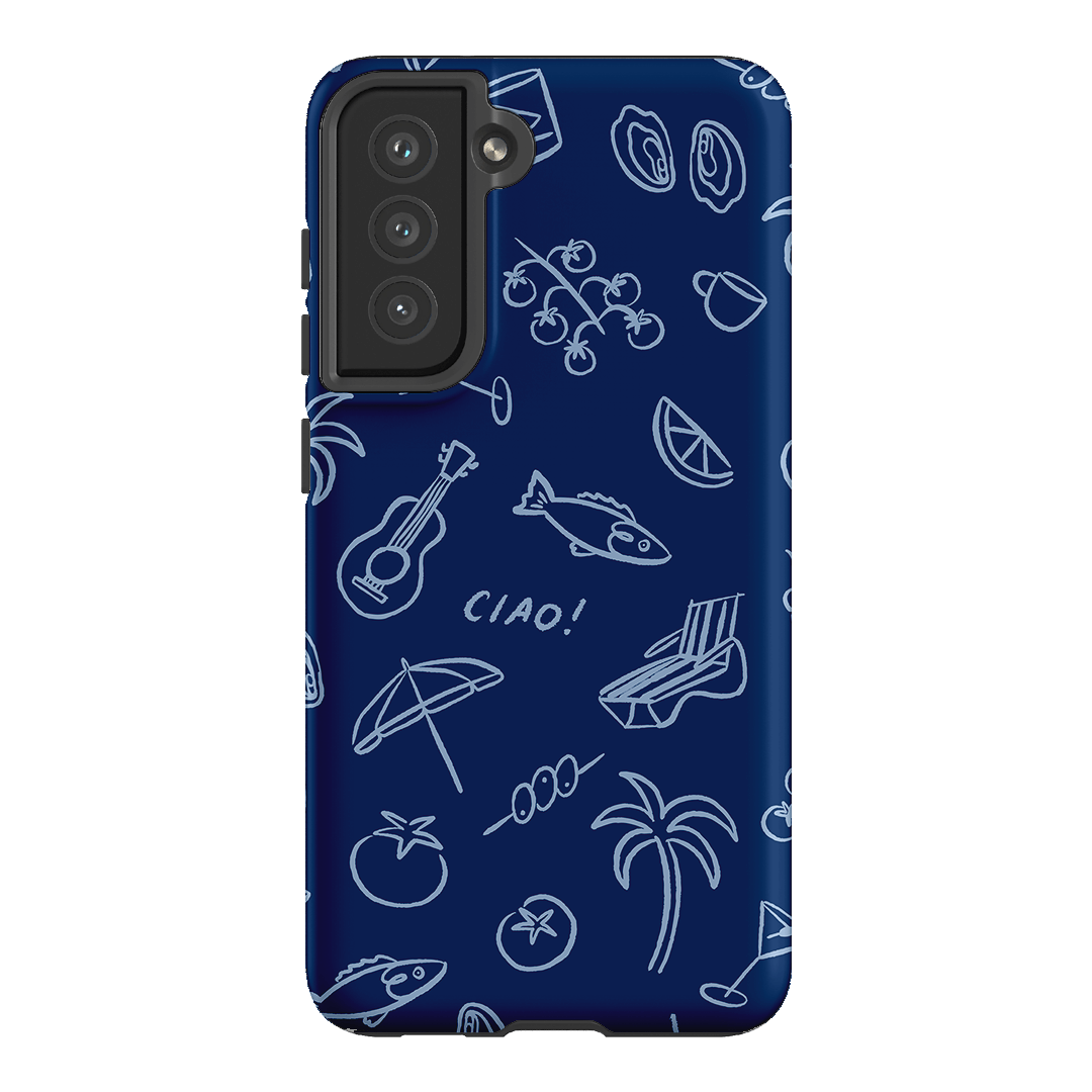 Summer Aperitivo Printed Phone Cases Samsung Galaxy S21 FE / Armoured by Marie Fauritte - The Dairy