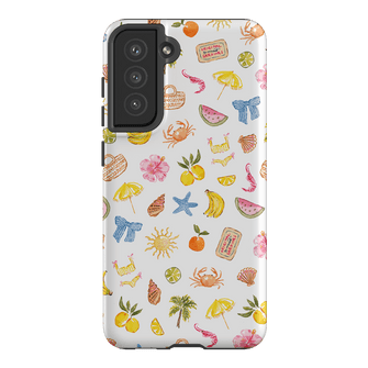Summer Icons Printed Phone Cases Samsung Galaxy S21 FE / Armoured by Cass Deller - The Dairy