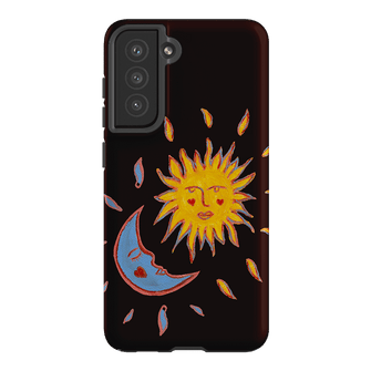 Sun & Moon Plum Printed Phone Cases Samsung Galaxy S21 FE / Armoured by BG. Studio - The Dairy