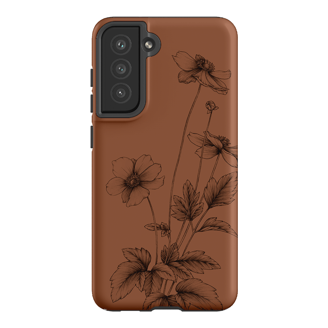 Windflowers Study Printed Phone Cases Samsung Galaxy S21 FE / Armoured by Typoflora - The Dairy