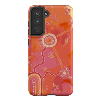 Across The Land Printed Phone Cases Samsung Galaxy S21 FE / Armoured by Nardurna - The Dairy
