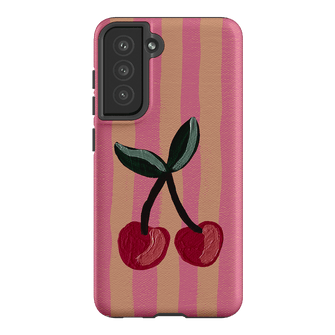 Cherry On Top Printed Phone Cases Samsung Galaxy S21 FE / Armoured by Amy Gibbs - The Dairy